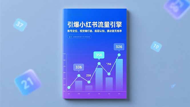 引爆小红书流量引擎，账号定位、视觉锤打造、底层认知，撬动首页推荐-神游资源网
