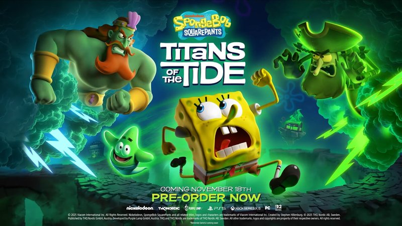海绵宝宝：潮汐巨神 全DLC 官方中文 SpongeBob SquarePants: Titans of the Tide