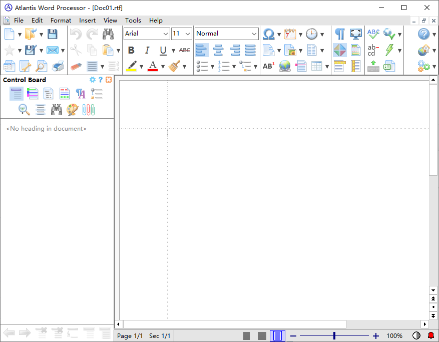 Atlantis Word Processor(文字处理软件) v5.0.0.15 便携版