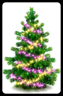 给你发圣诞树了 桌面小挂件