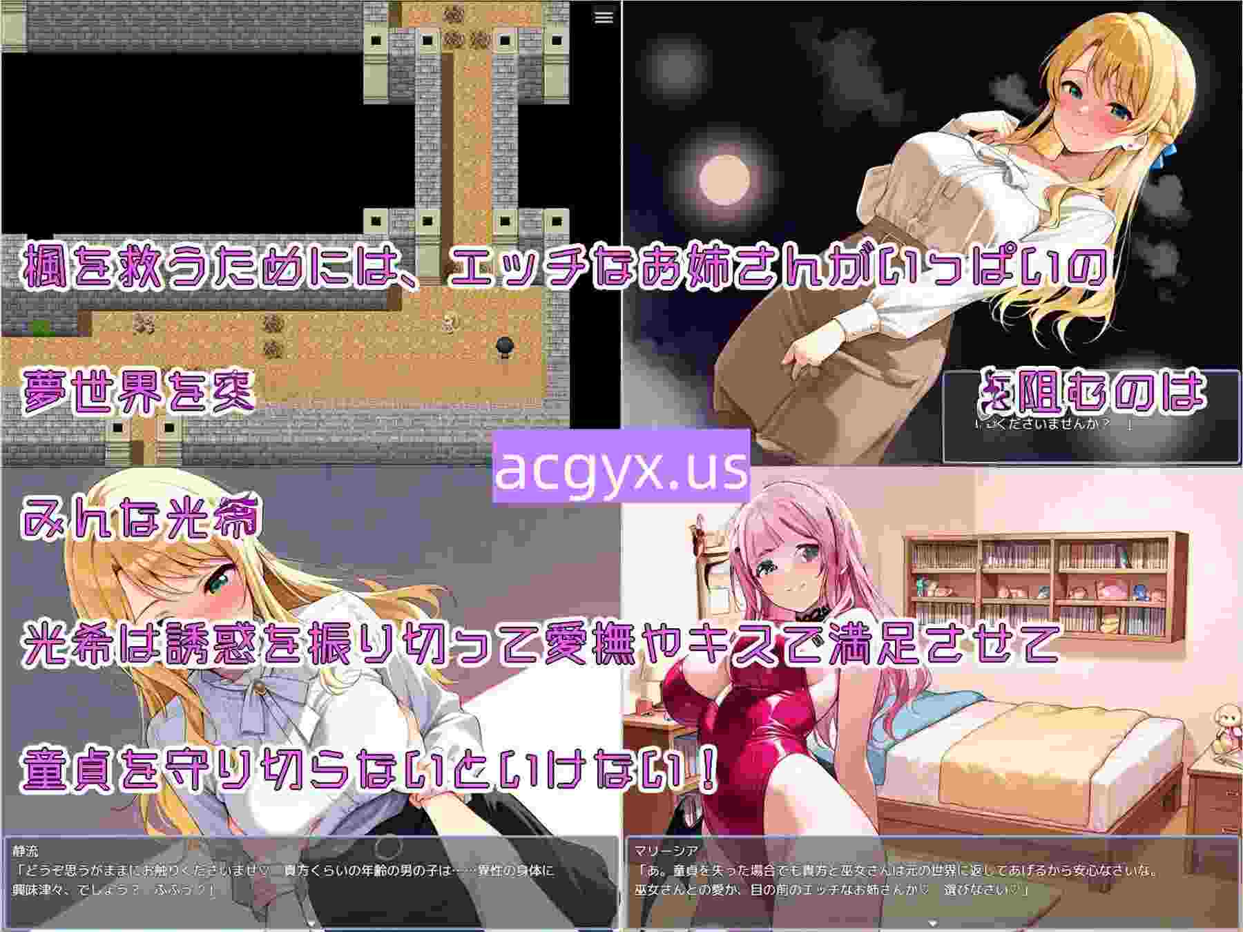 图片[1]-新作[探索RPG/巨乳爆乳] 姐姐正太对战RPG 光希的淫靡梦世界冒险记 为拯救初恋的姐姐，少年迎战充满色色诱惑的梦世界的故事 おねショタバトルRPG 光希の淫らな夢世界冒険記 初恋のお姉さんを助けるために、エッチな誘惑が満載の夢世界に立ち向かう男の子の物語 AI汉化版+全回想存档