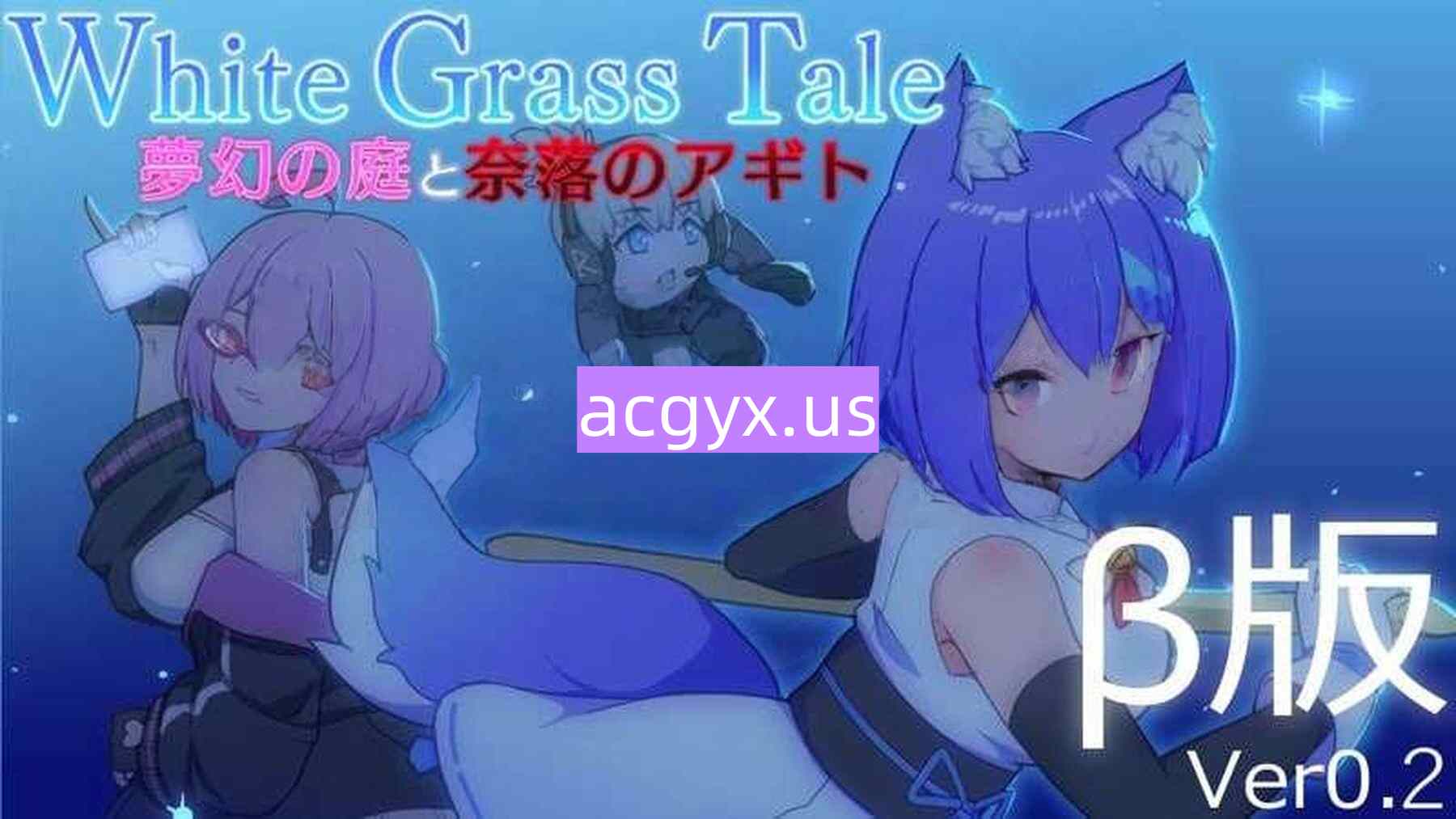 图片[1]-新作[日式ACT] 白色玻璃之尾～梦幻之庭与奈落的Agito ホワイトグラステイル～夢幻の庭と奈落のアギト Ver0.2 生肉版 [460M]