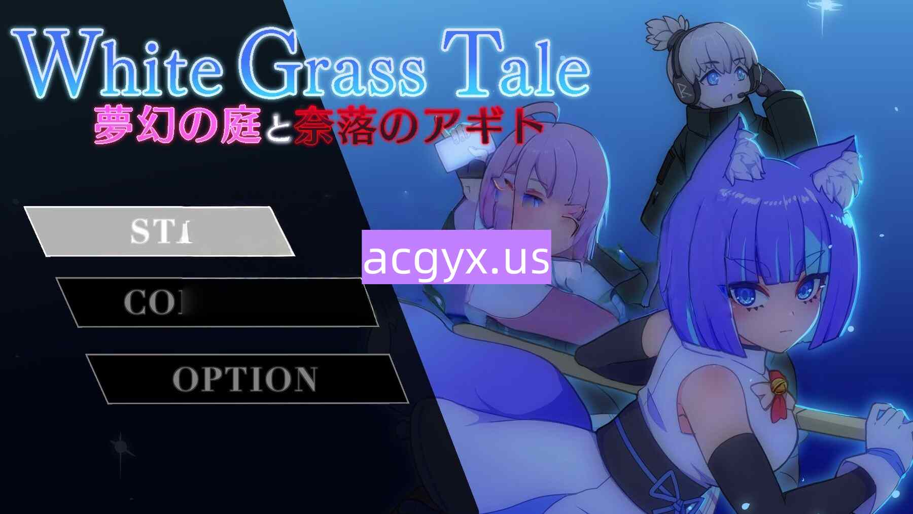 新作[日式ACT] 白色玻璃之尾～梦幻之庭与奈落的Agito ホワイトグラステイル～夢幻の庭と奈落のアギト Ver0.2 生肉版 [460M]