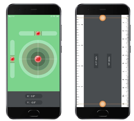 测量工具大全 app 噪音计、手电筒、尺子、挂画校准、量角器、水平仪、测量距离和指南针