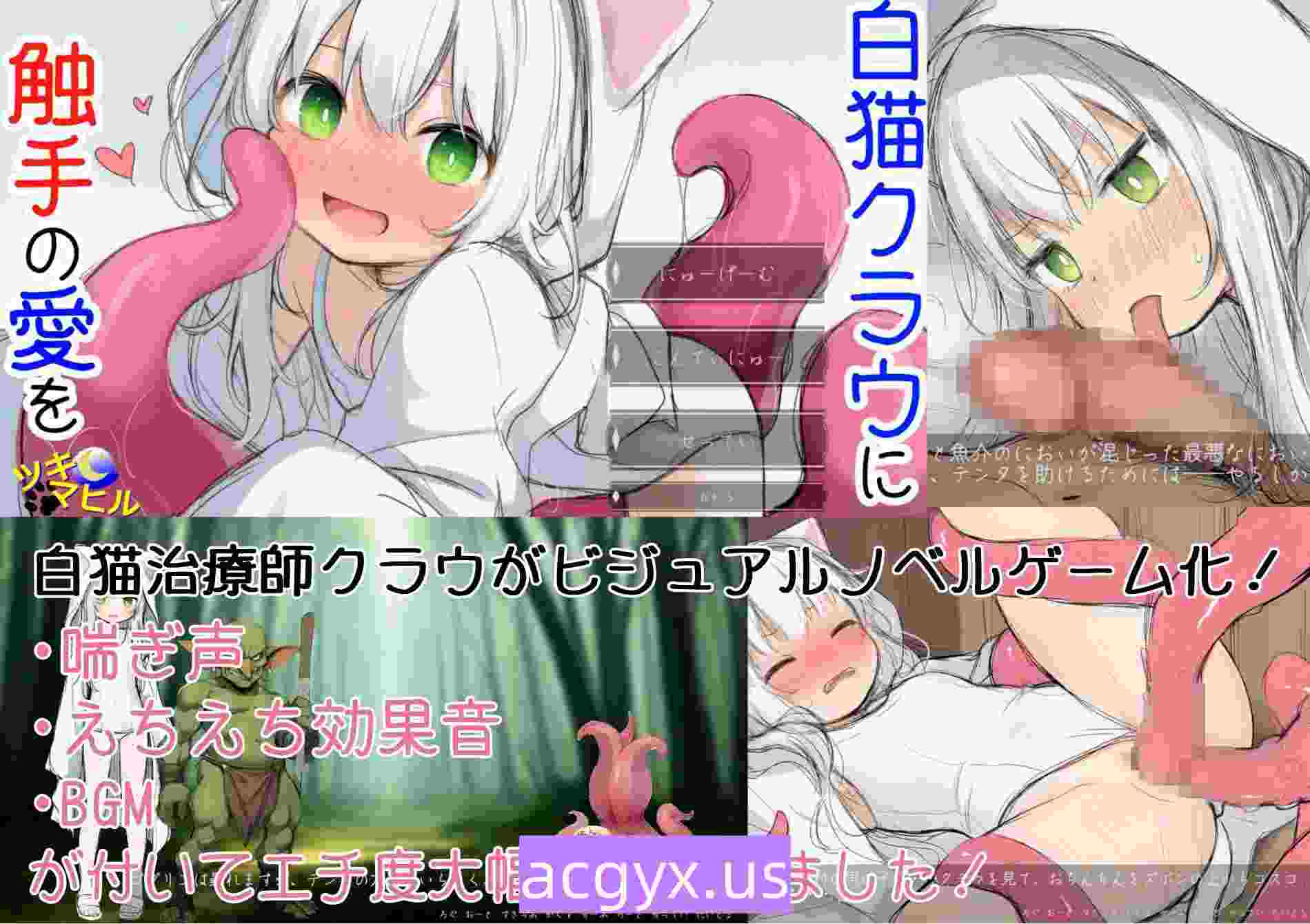 图片[1]-更新[互动SLG/萝/触手抚摸] 白猫库萝与触手的爱~与触手的魔物加深羁绊通过体液交换进行幸福H的故事～ 白猫クラウに触手の愛を～触手の魔物と絆を深めて体液交換幸せHするお話～ v1.0.1 内嵌AI汉化版 [540M]