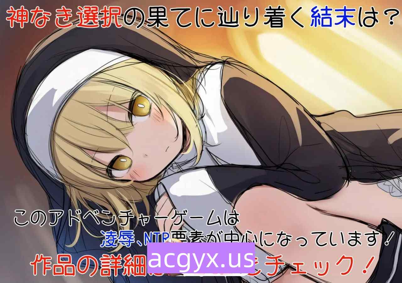 新作[日式SLG] 修女阿梅莉亚的无神抉择 シスターアメリアの神なき選択 内嵌AI汉化版 [870M]