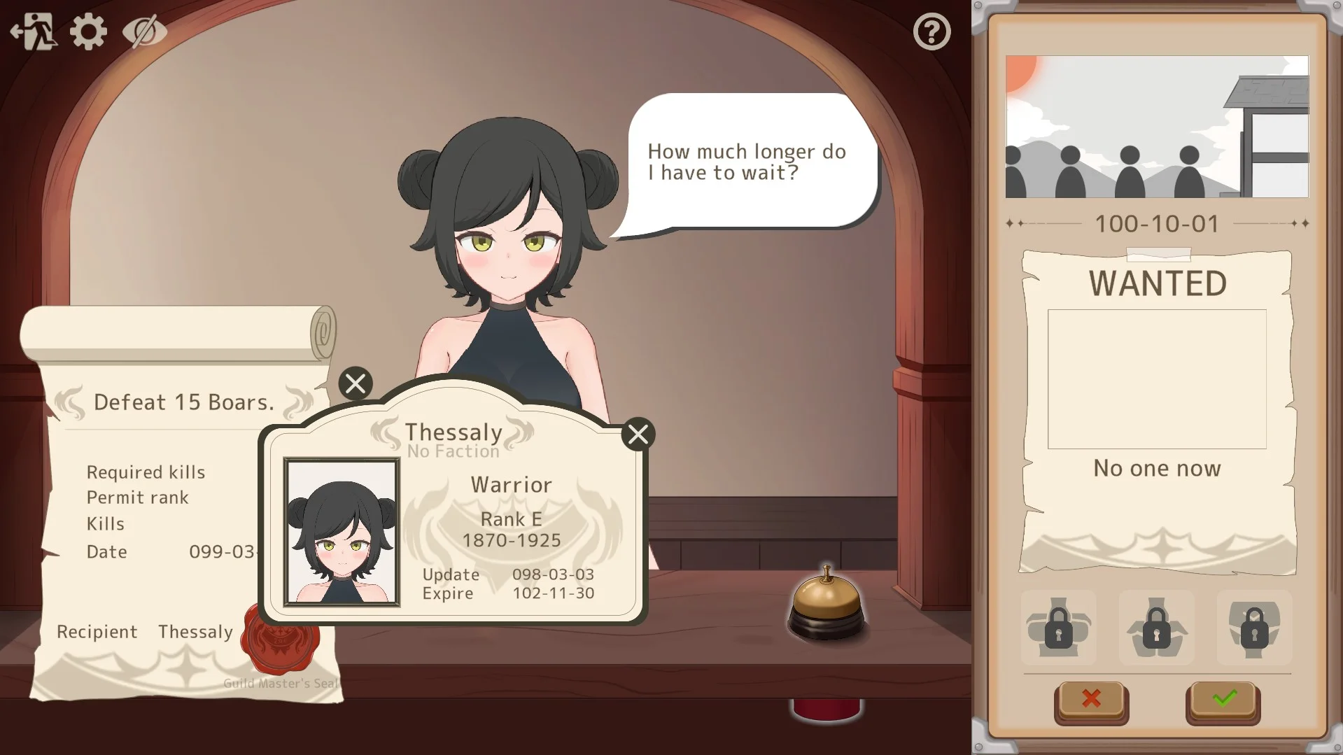 图片[1]-新作[冒险SLG/触摸抚摸] 拜托了！Quest Please! 官方中文版 [1.10G]