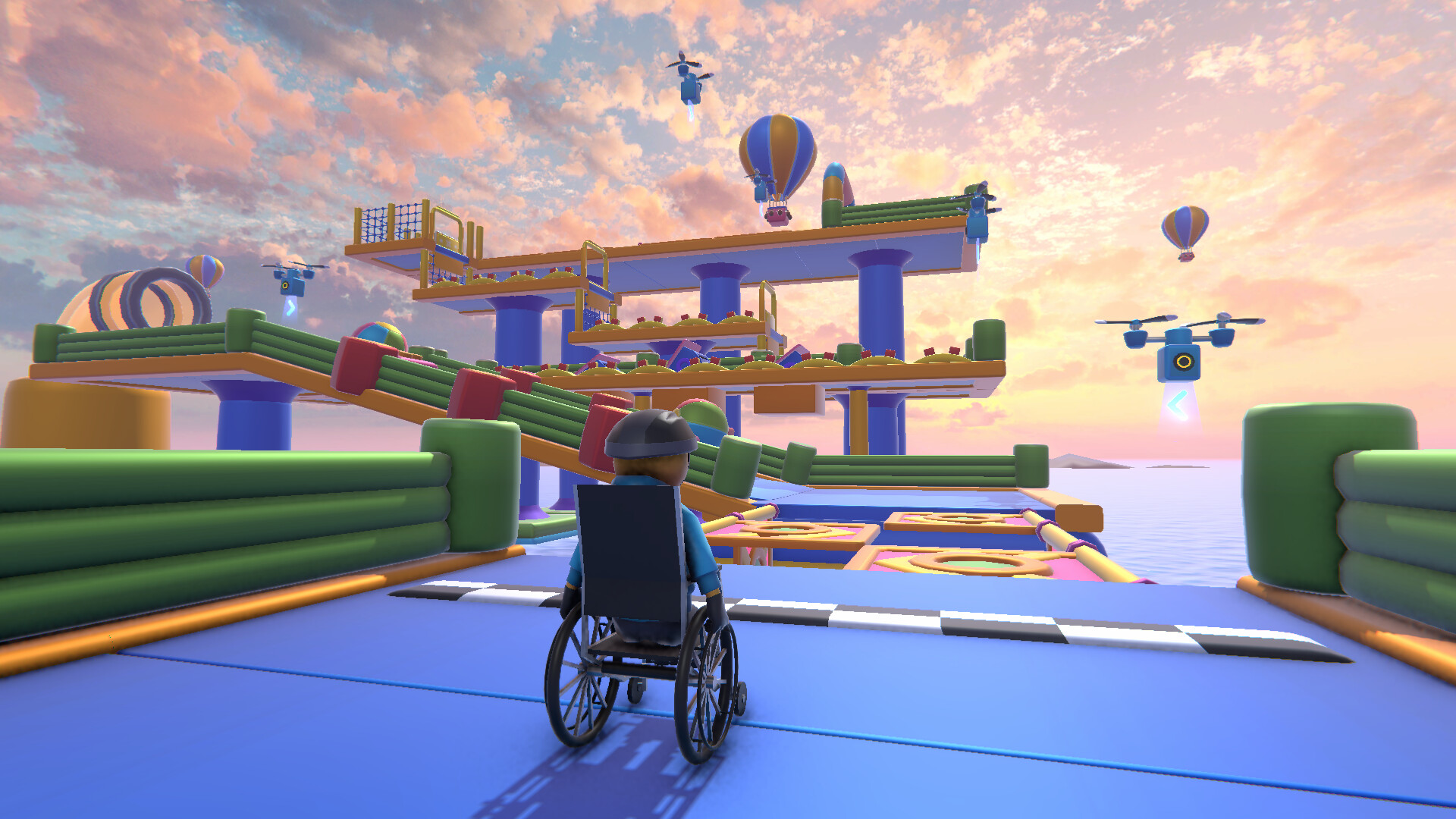 《轮椅模拟器》中文版-趣奇资源网-第8张图片