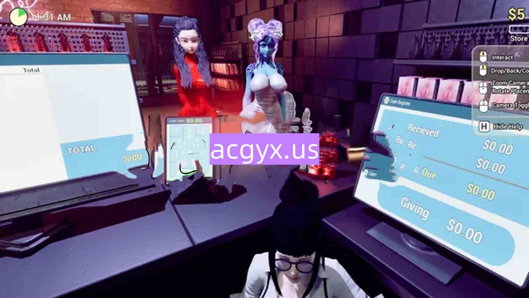 图片[1]-新作[欧美3D/动态] 情趣用品店模拟器：透视欲望 Sex Shop Simulator X-RAY DESIRE 官中步兵版 [3.20G]