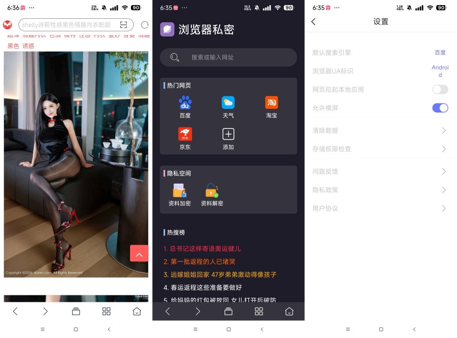 浏览器私密1.1解锁搜索限制无限制访问网址-神游资源网