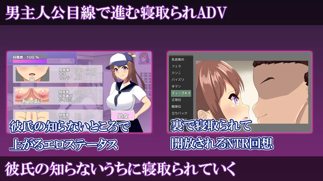 图片[1]-新汉化[冒险SLG/被NTR/乳交] 网络管理 ~被监督NTR的女经理的女友~ ネトマネ～監督に寝取られる女子マネの彼女~ v1.0.1 AI汉化版+特典+自带全回想 [260M]