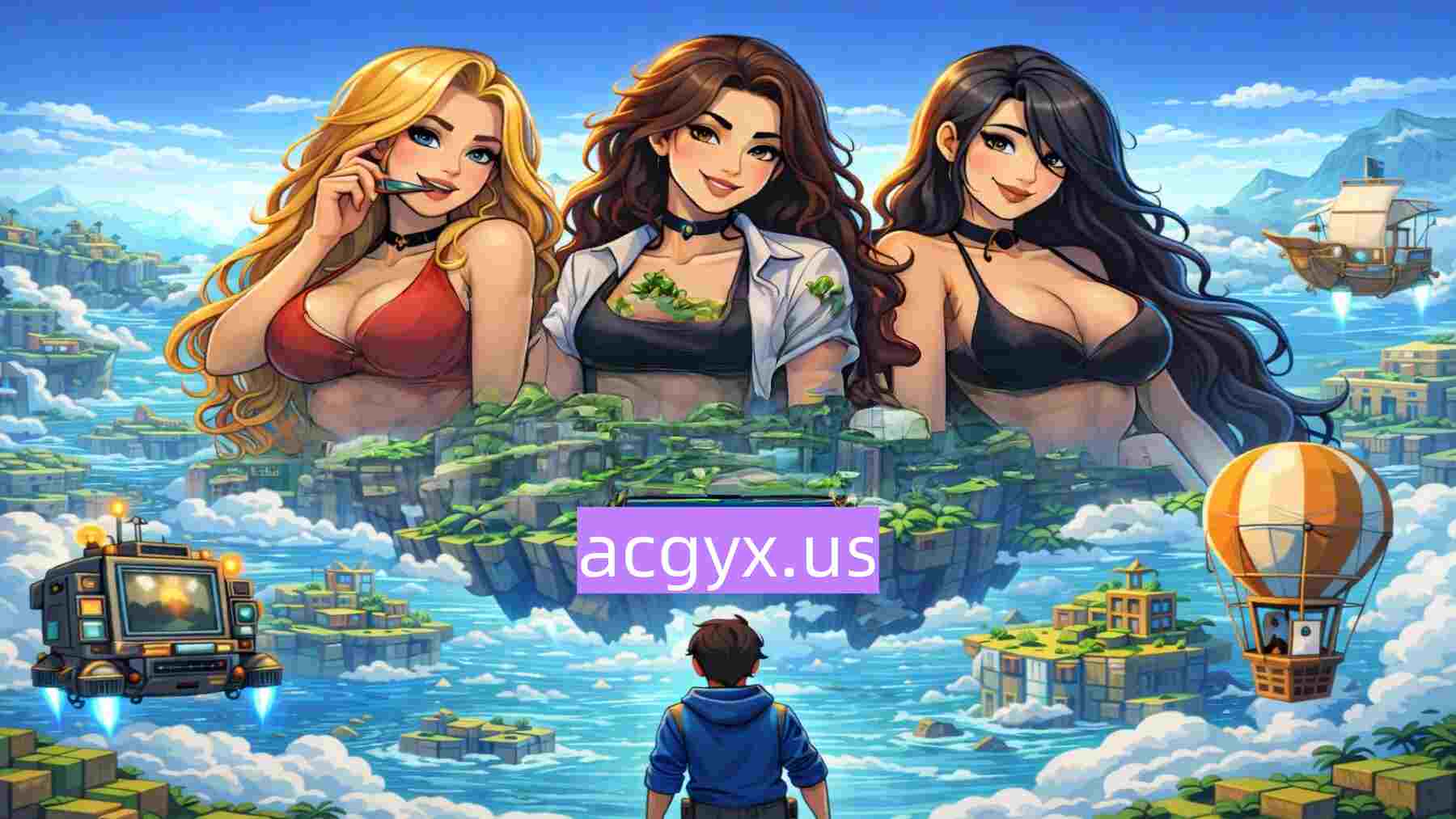 新作[探索SLG/岛屿/后宫] 云隙群岛 Cloudrift Islands 生肉步兵版 [3.70G]-神游资源网