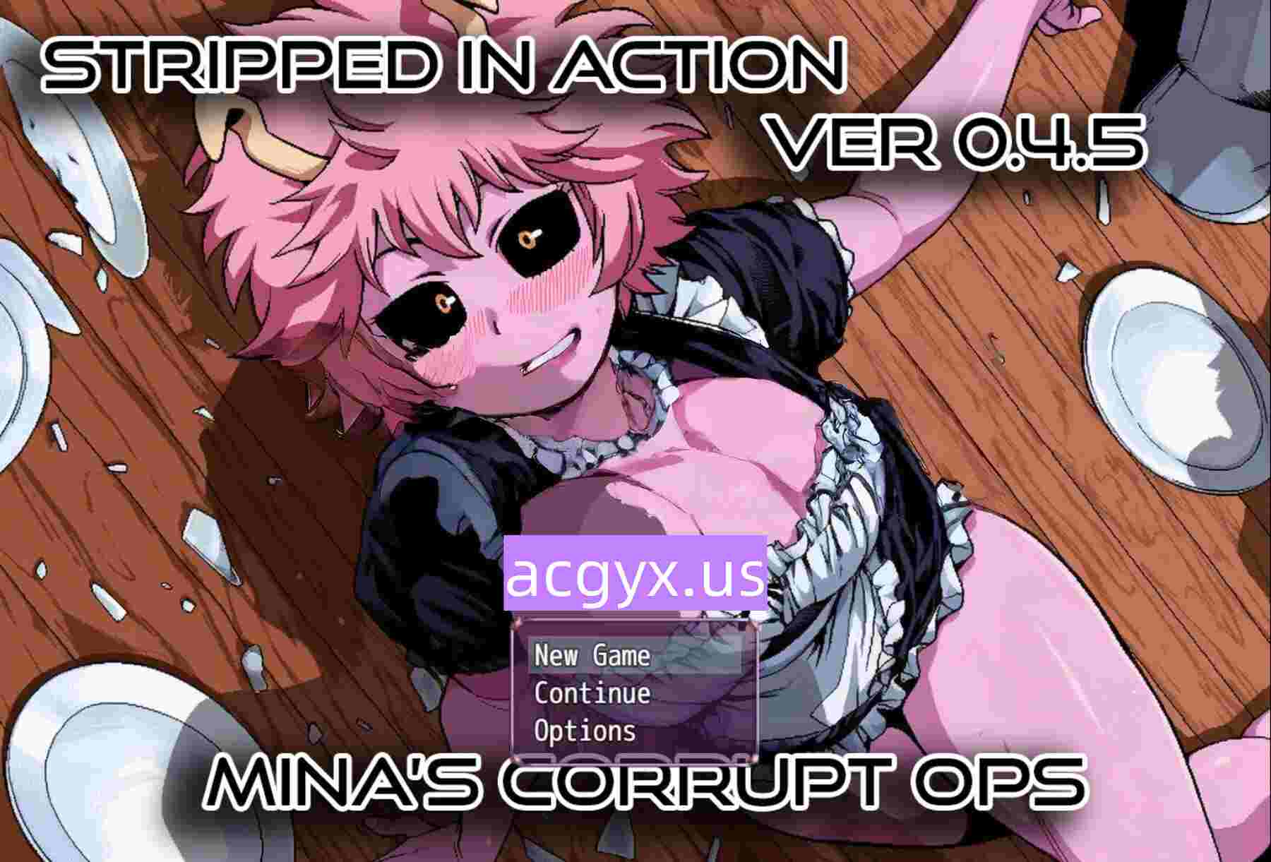 新作[日式RPG] 行动中的脱衣舞：米娜的淫荡行动 Stripped in Action: Mina Lewd Ops Ver0.4.5 机翻步兵版 [1.80G]