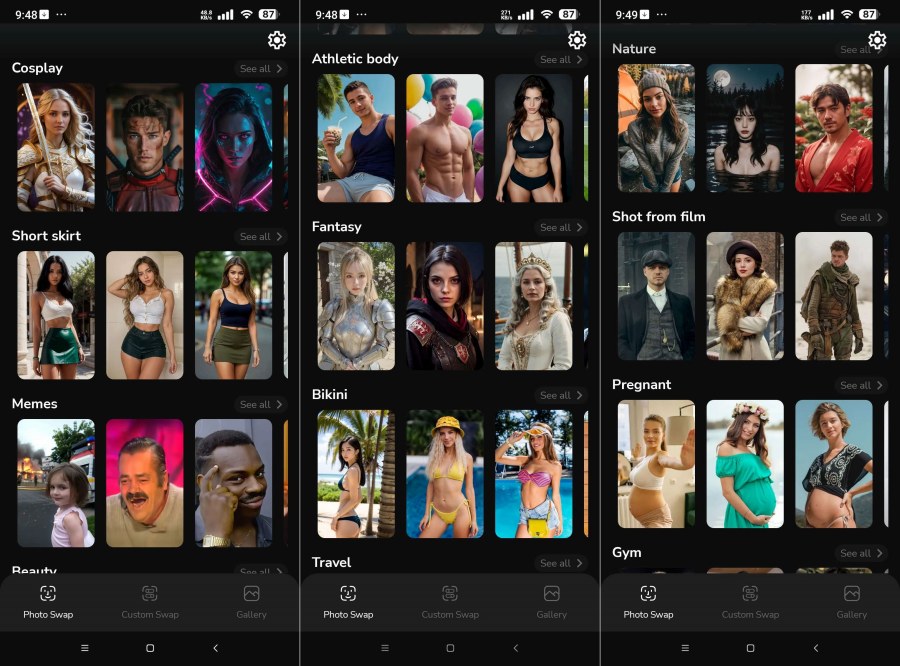 Swapy 高级版Ai无限制换脸 可自定义换脸