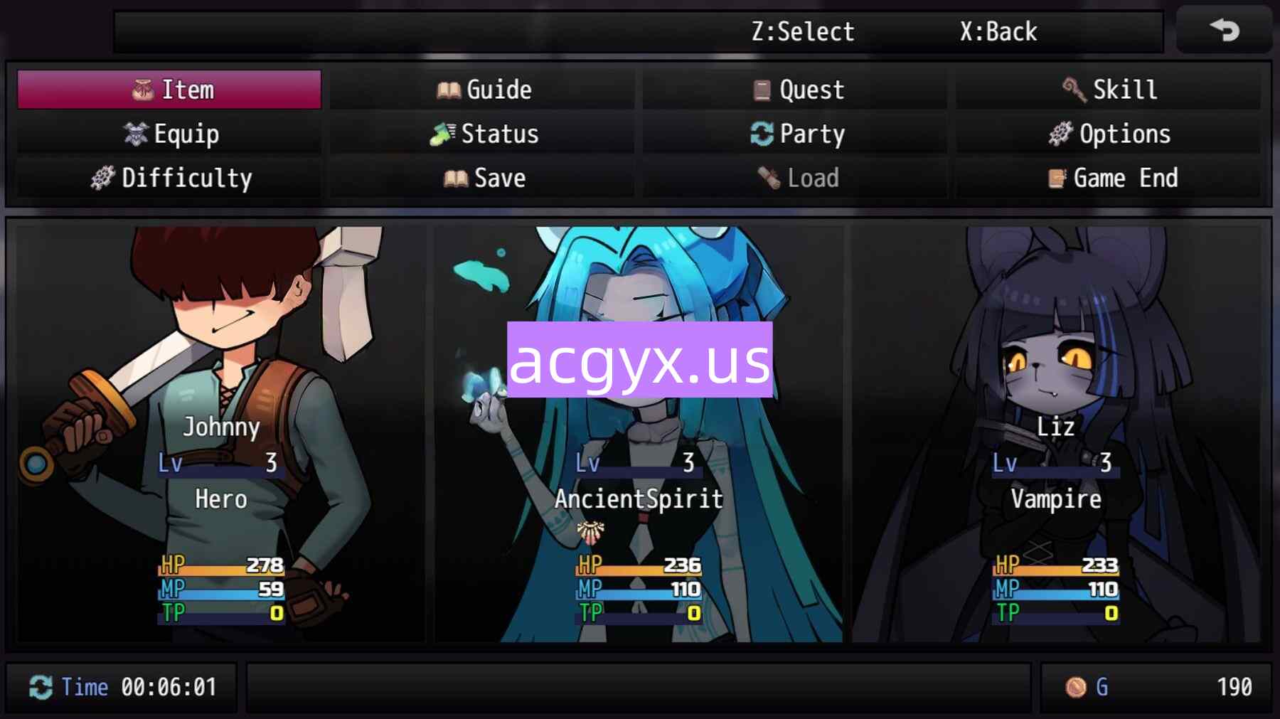 图片[1]-新作[探索RPG/战斗] 腐化王国 Mynocthia Corrupted Kingdom Ver0.2.5a 机翻步兵版 [440M]