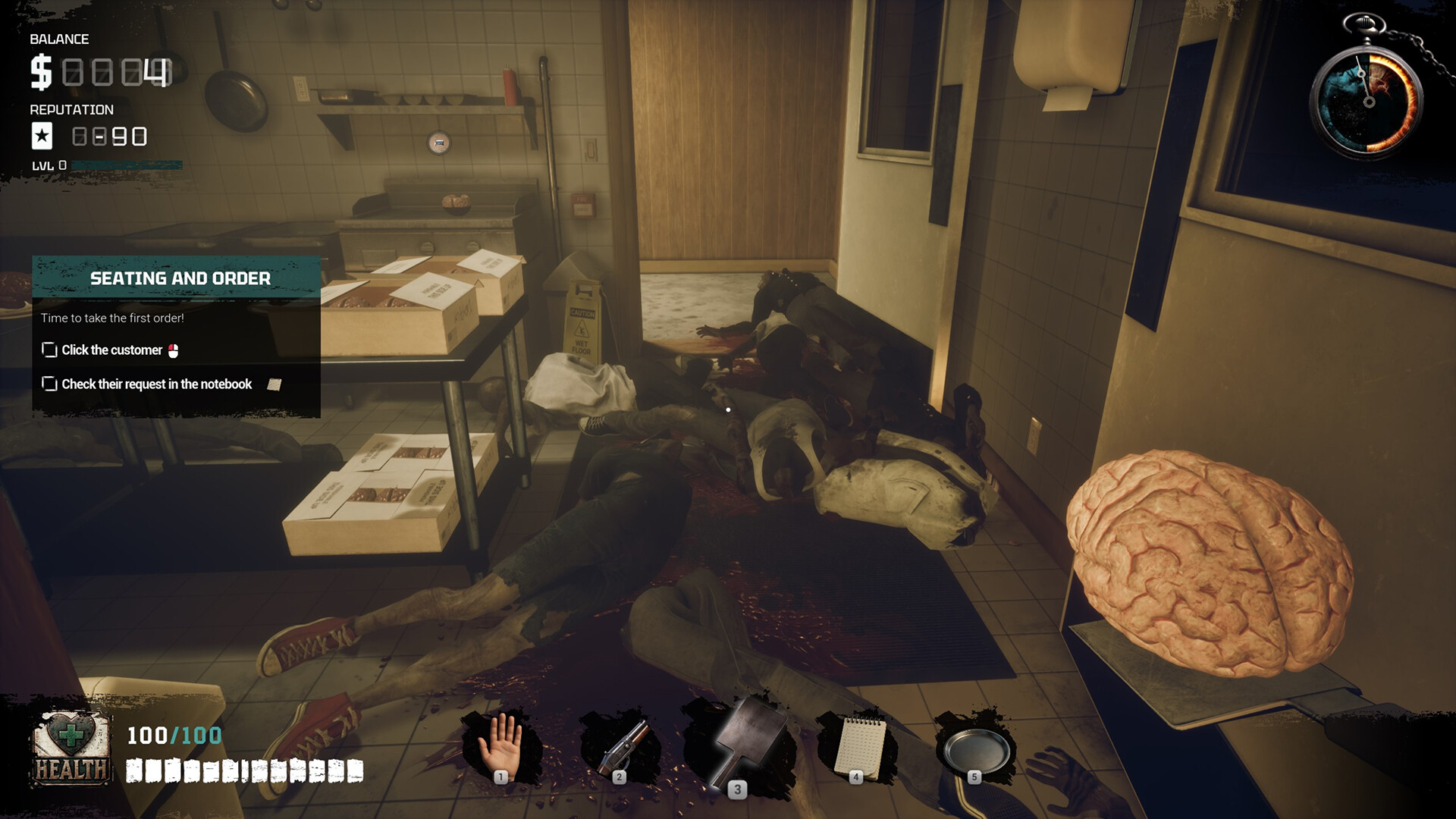 《僵尸餐馆模拟器》中文版-趣奇资源网-第9张图片