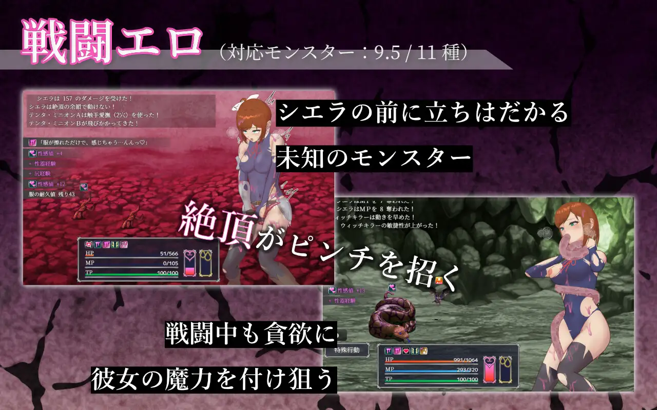 图片[1]-增添AZ[探索RPG/异种X/奇幻] 希艾拉的淫靡异变调查 -女剑士独自沉沦- シエラの淫らな異変調査 -女剣士はソロでイク-  内嵌AI汉化版+作弊码 [PC+安卓3.40G]