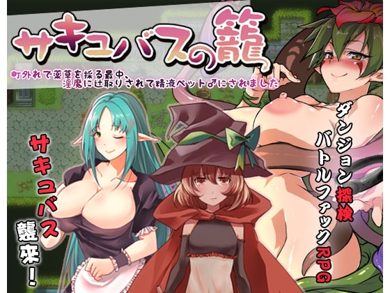 [日式RPG/官中] 魅魔的囚笼 サキュバスの籠 –  町外れで薬草を採る最中、淫魔に辻取りされて精液ペット♂にされました v1.02 官中版+存档 [430M]-神游资源网