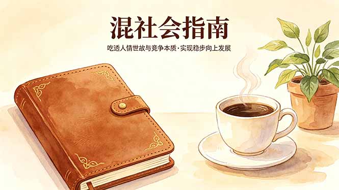 付费文章：混社会指南，吃透人情世故与竞争本质，实现稳步向上发展-神游资源网