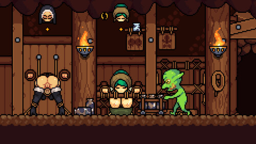 图片[1]-更新[策略SLG/裸露/像素] 哥布林巢穴 Goblin Nest v1.31 生肉版 [110M]