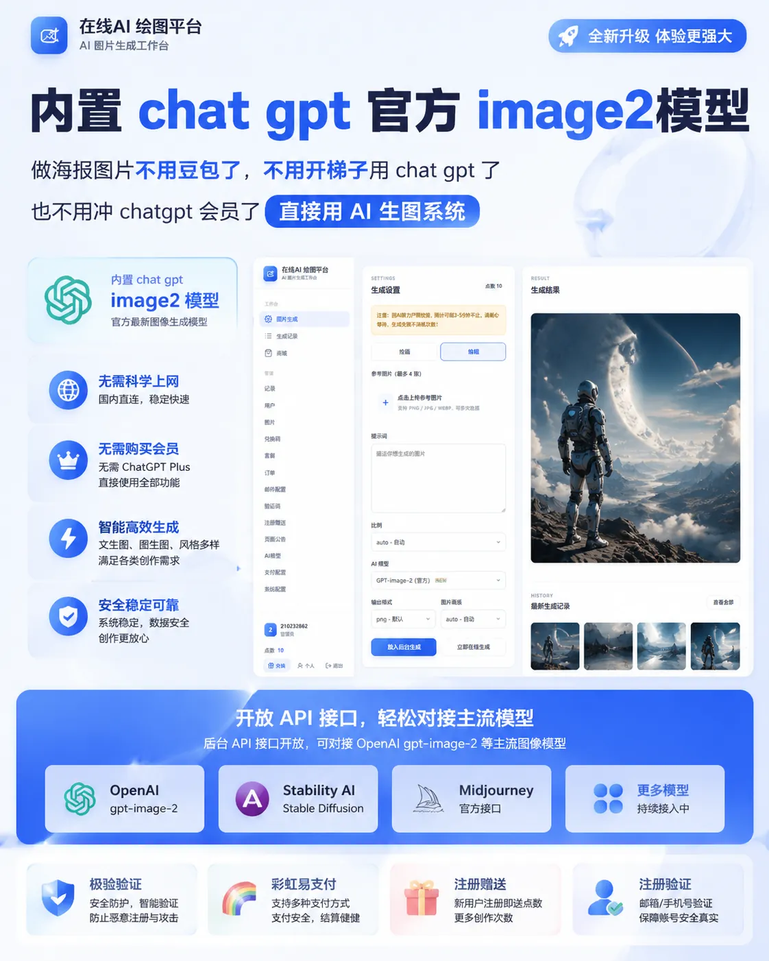【全网首发】AI 图片创作系统 【全网首发】AI 图片创作系统