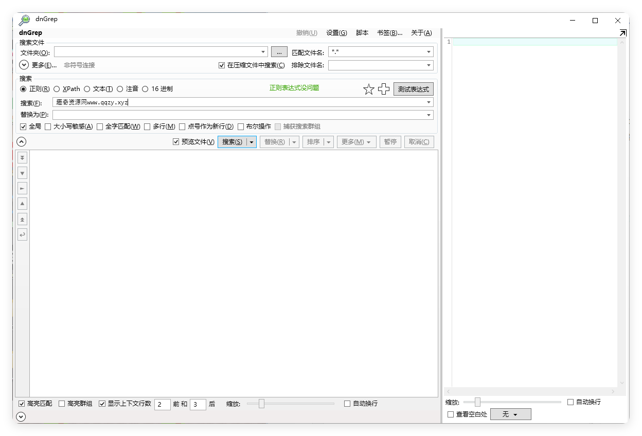 dnGrep文件搜索v4.6.95.0绿色版-神游资源网