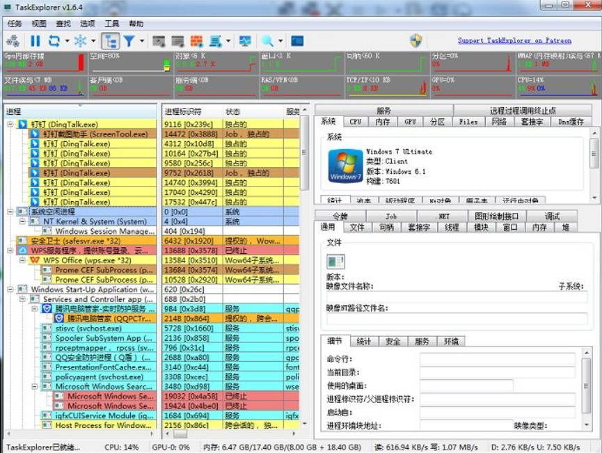 进程监控工具Task Explorer v1.8.0-神游资源网