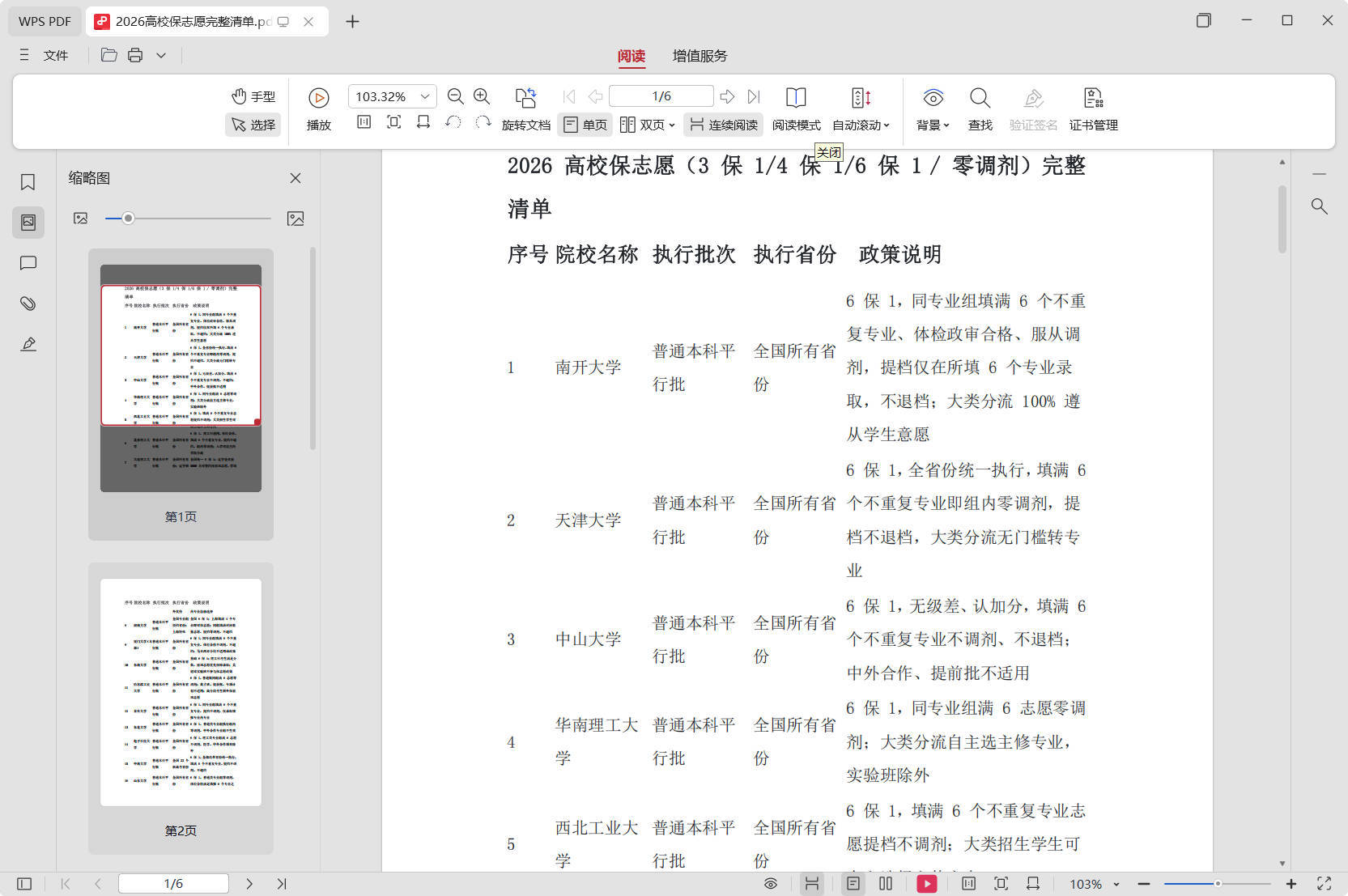 2026高校保志愿完整清单毕业生认真看-神游资源网