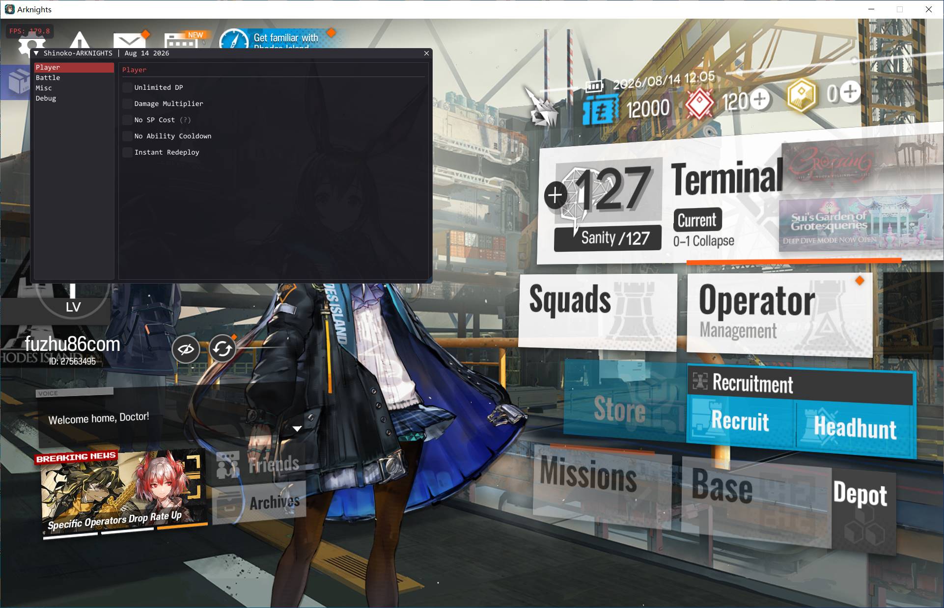 明日方舟·Shinoko多功能辅助0.1.0国际服-神游资源网