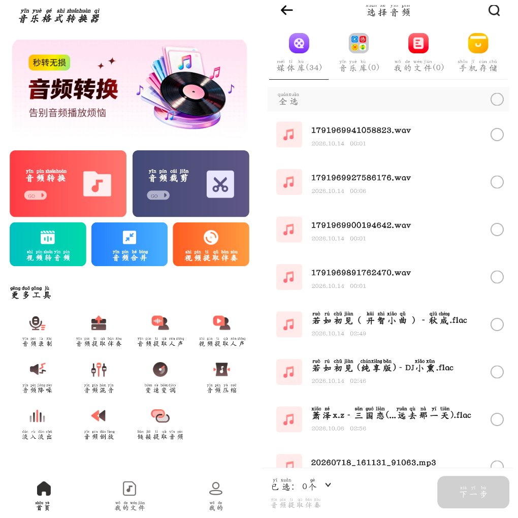 音乐格式转换器v2.2.3会员版 支持多种音乐格式转换视频提取音频-神游资源网